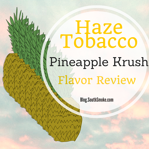 Jazze pha Pineapple Krush flavored hookah shisha tobacco review