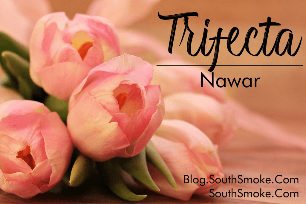 trifecta nawar flavored tobacco with pink tulips