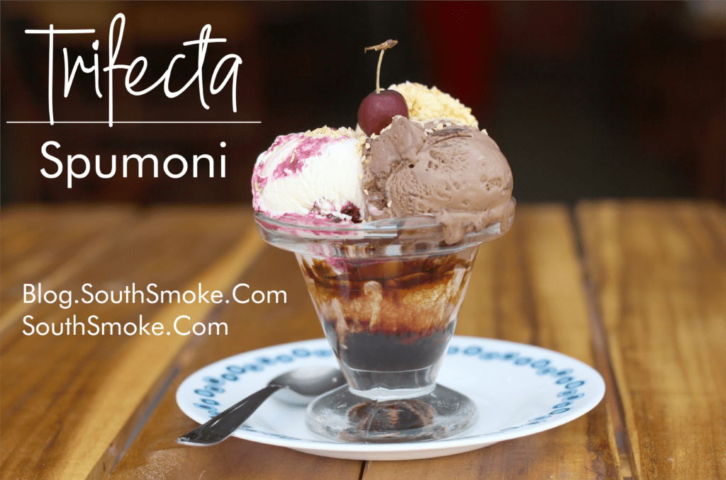 Trifecta Shisha Spumoni Flavor ice cream