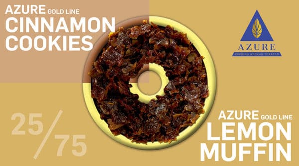 Azure Tobacco Cinnamon Coolies and Lemon Muffin Mix