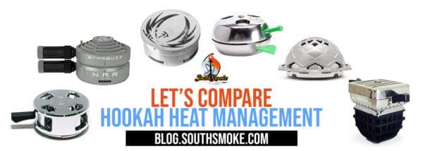 SouthSmoke Blog Hookah Heat Management Devices Stratus NAR Phoenix Apple on Top Lotus Infinity