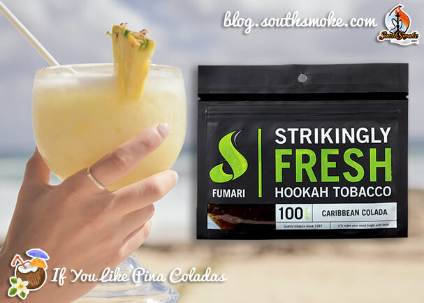 caribbean colada blog southsmoke fumari tobacco pina colada drink