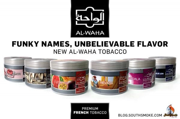 New Al-Waha Flavors 200g Cans Blog.SouthSmoke.com Title