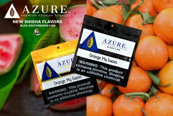 Azure Tobacco Orange My Guava Hookah Shisha
