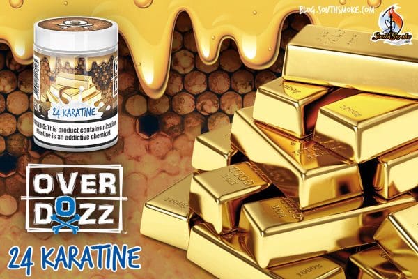 OverDozz Tobacco 24 Karatine Shisha Flavor