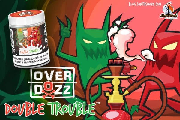 OverDozz Tobacco Double Trouble Shisha Flavor