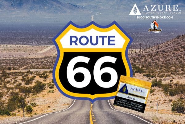 Azure Tobacco Route 66 Shisha Flavor