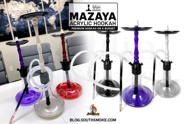 Medium Acrylic Mazaya Shisha Pipe