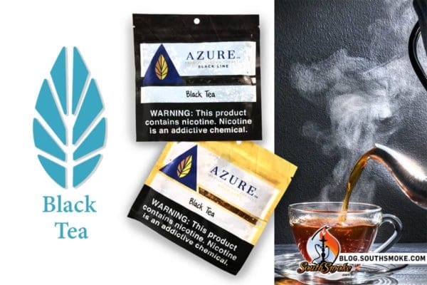 Azure Tobacco Black Tea Shisha Flavor Product Photography