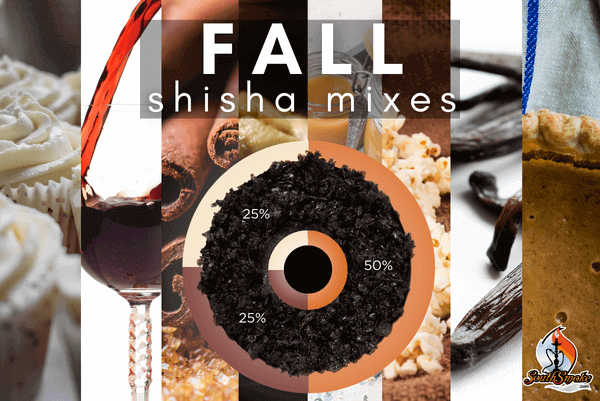 Fall Shisha Mix Recipes - hookah bowl filled with mixed shisha tobacco